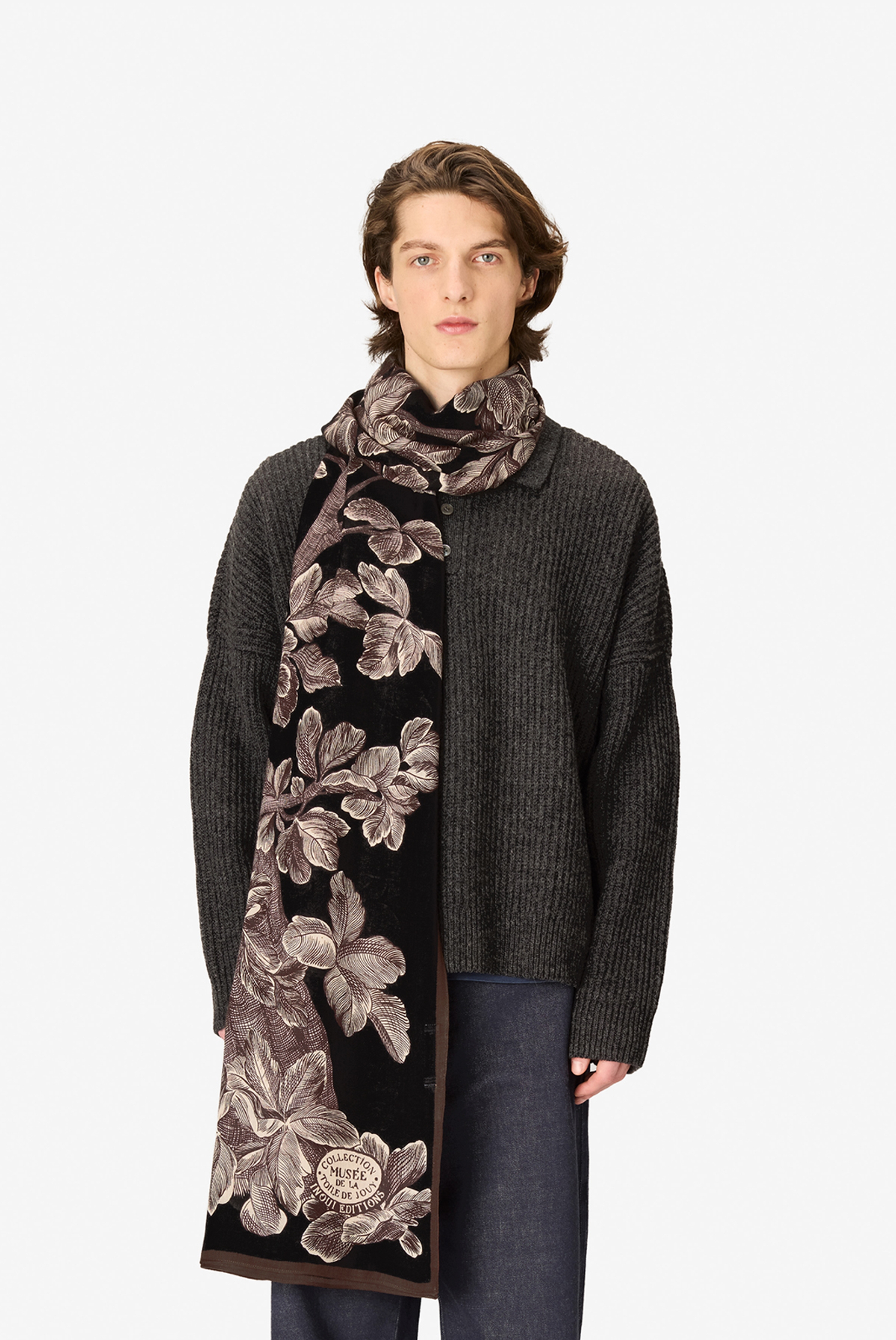 Scarf 100 - Arboris - Black
