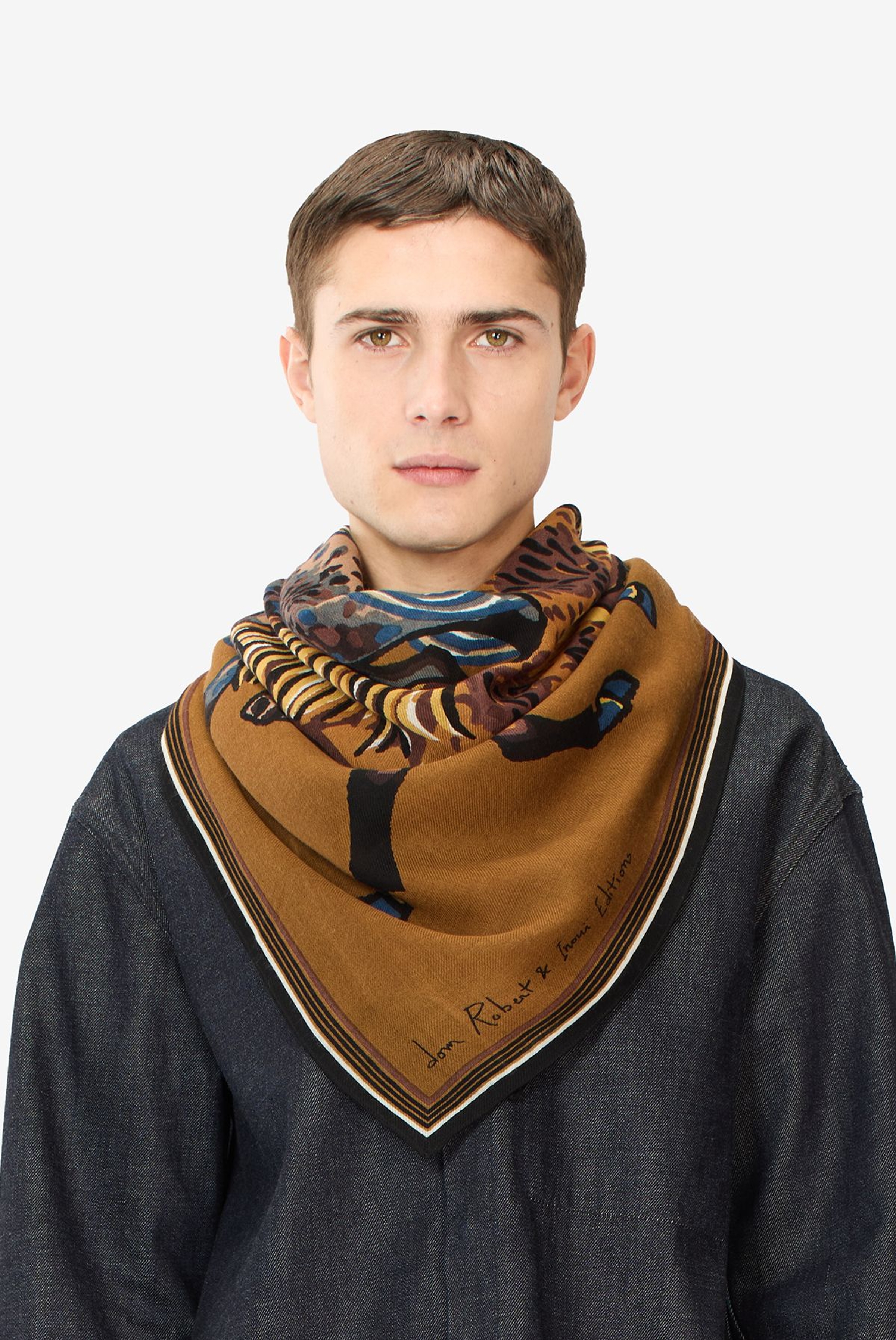 Square 130 - Western - Brown