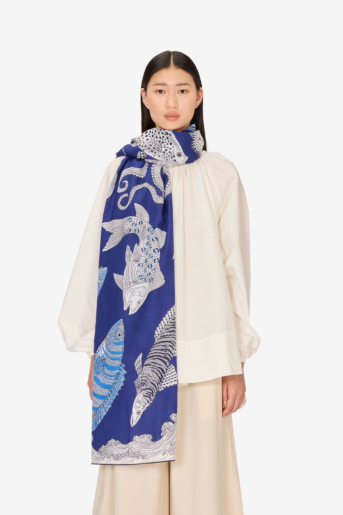 Scarf 100 - Poseidon - Blue