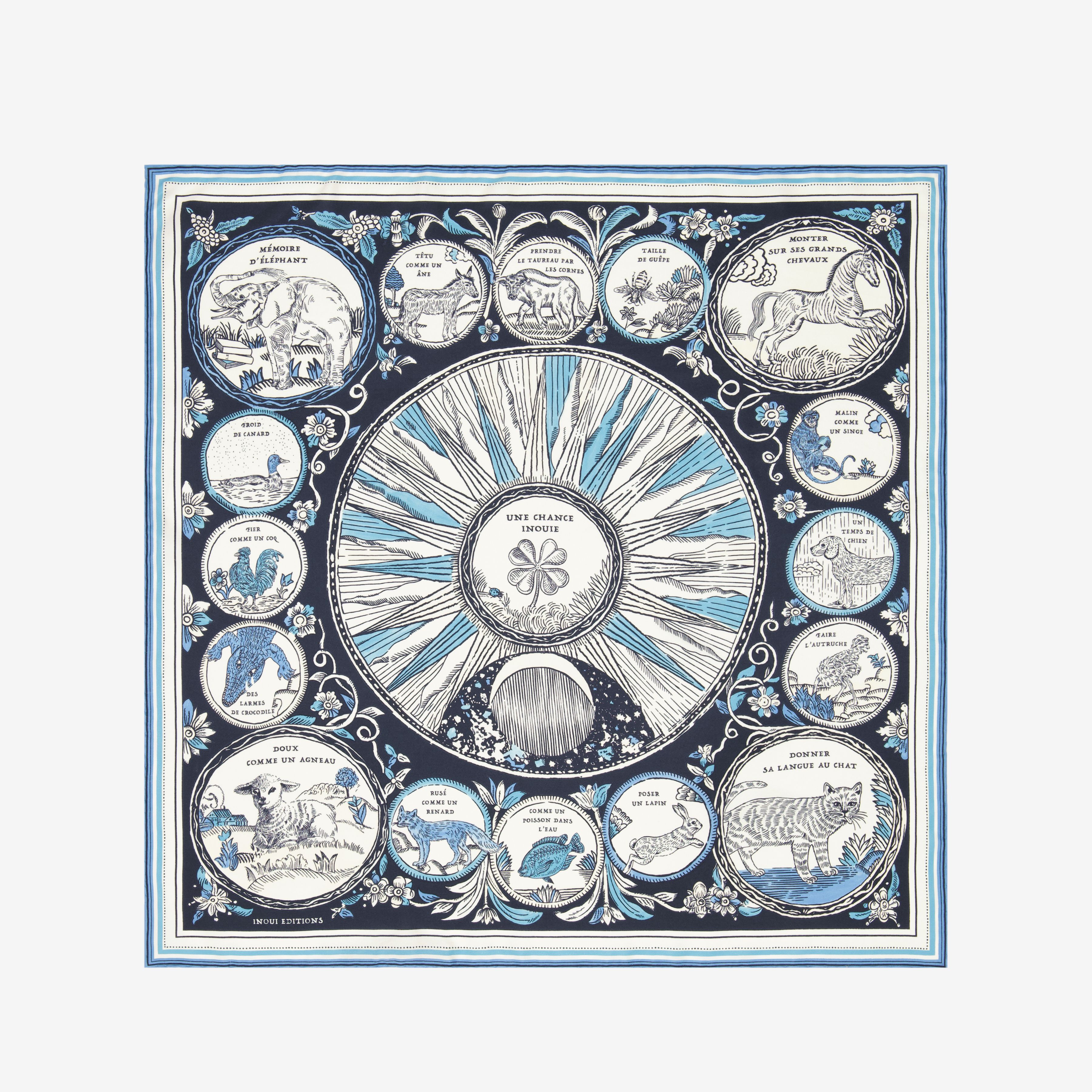 Square 70 - Chance Inoui - Navy