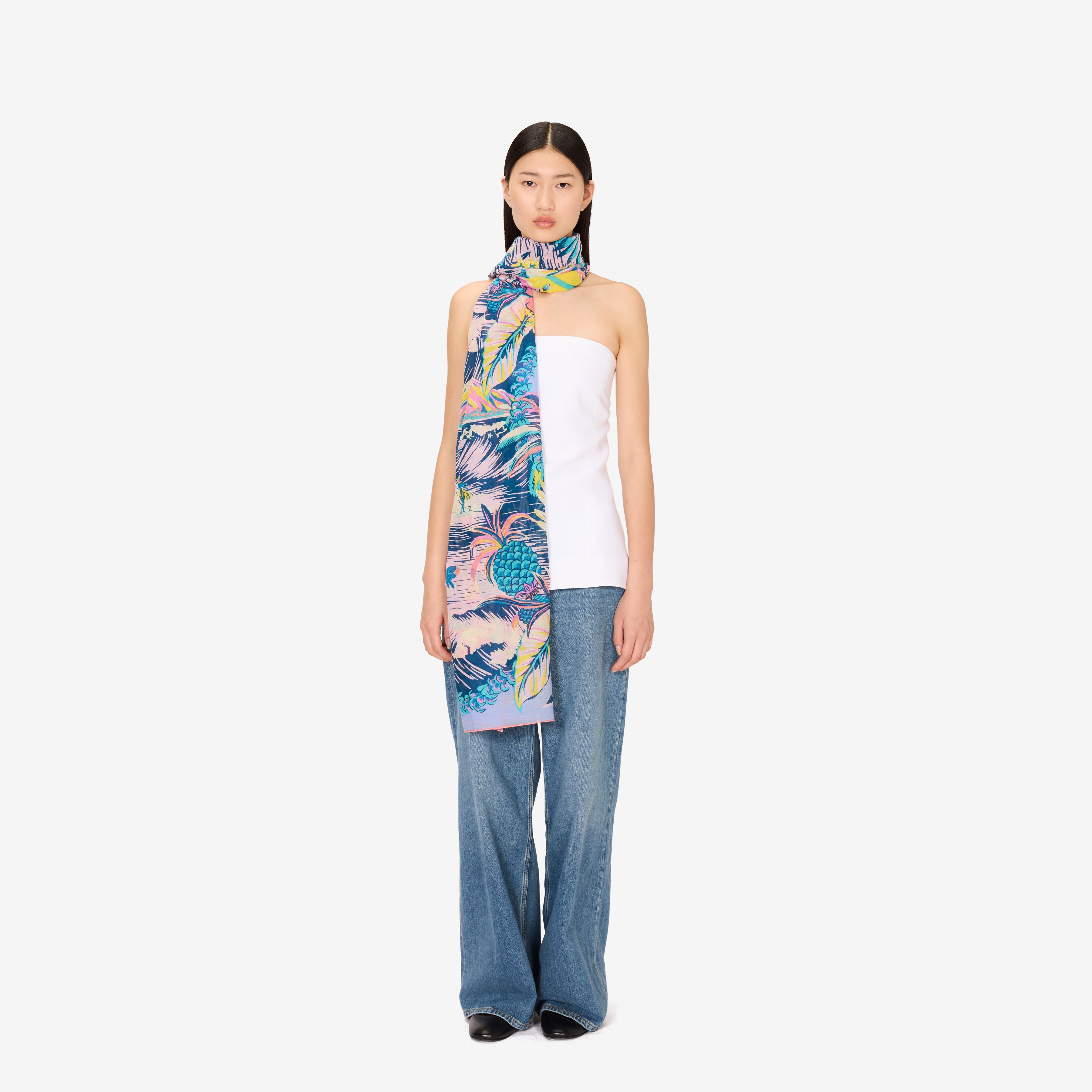 Scarf 100 - Hawai - Pastel