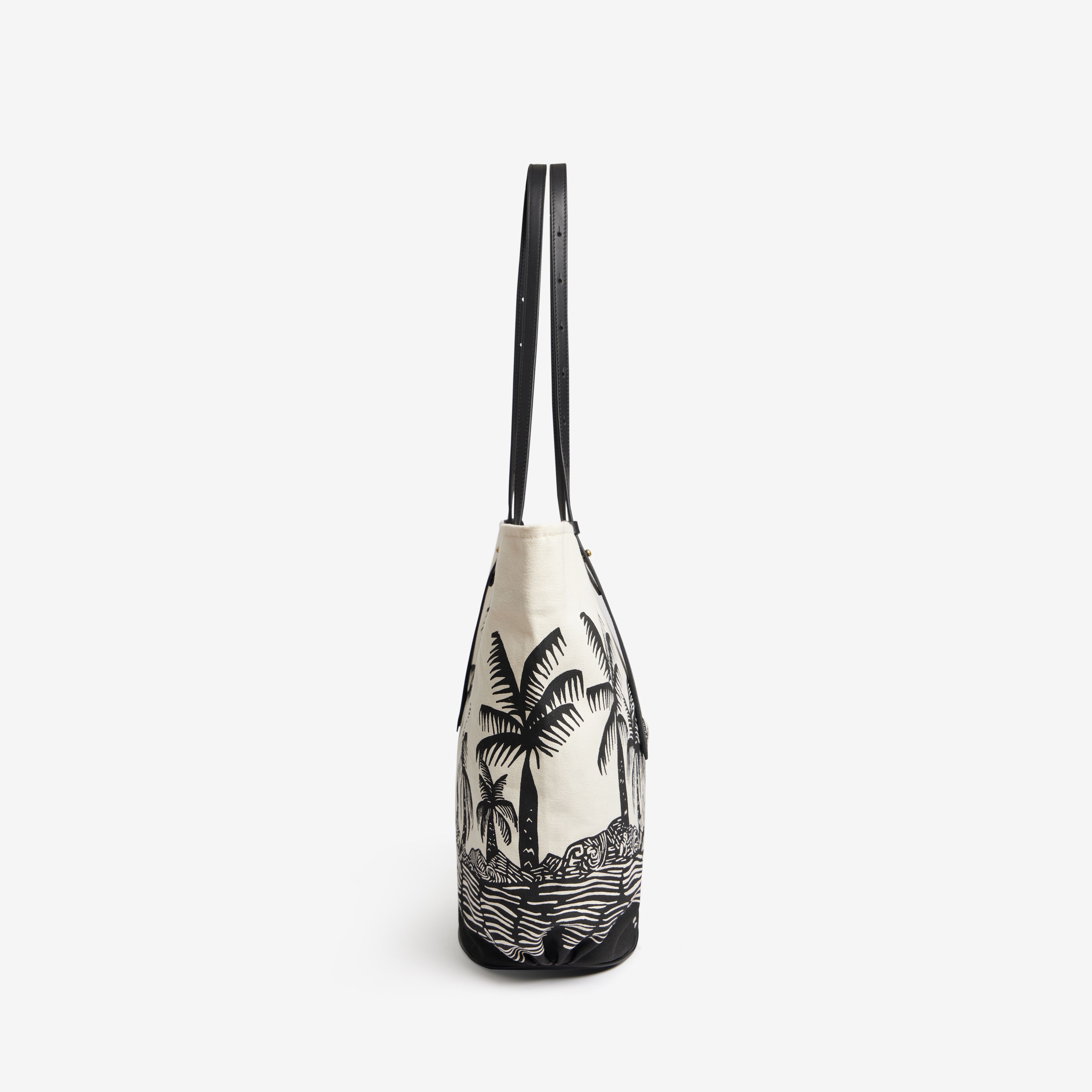 Soft Shopping Bag - Dromadaire et Poulpe - Black And White