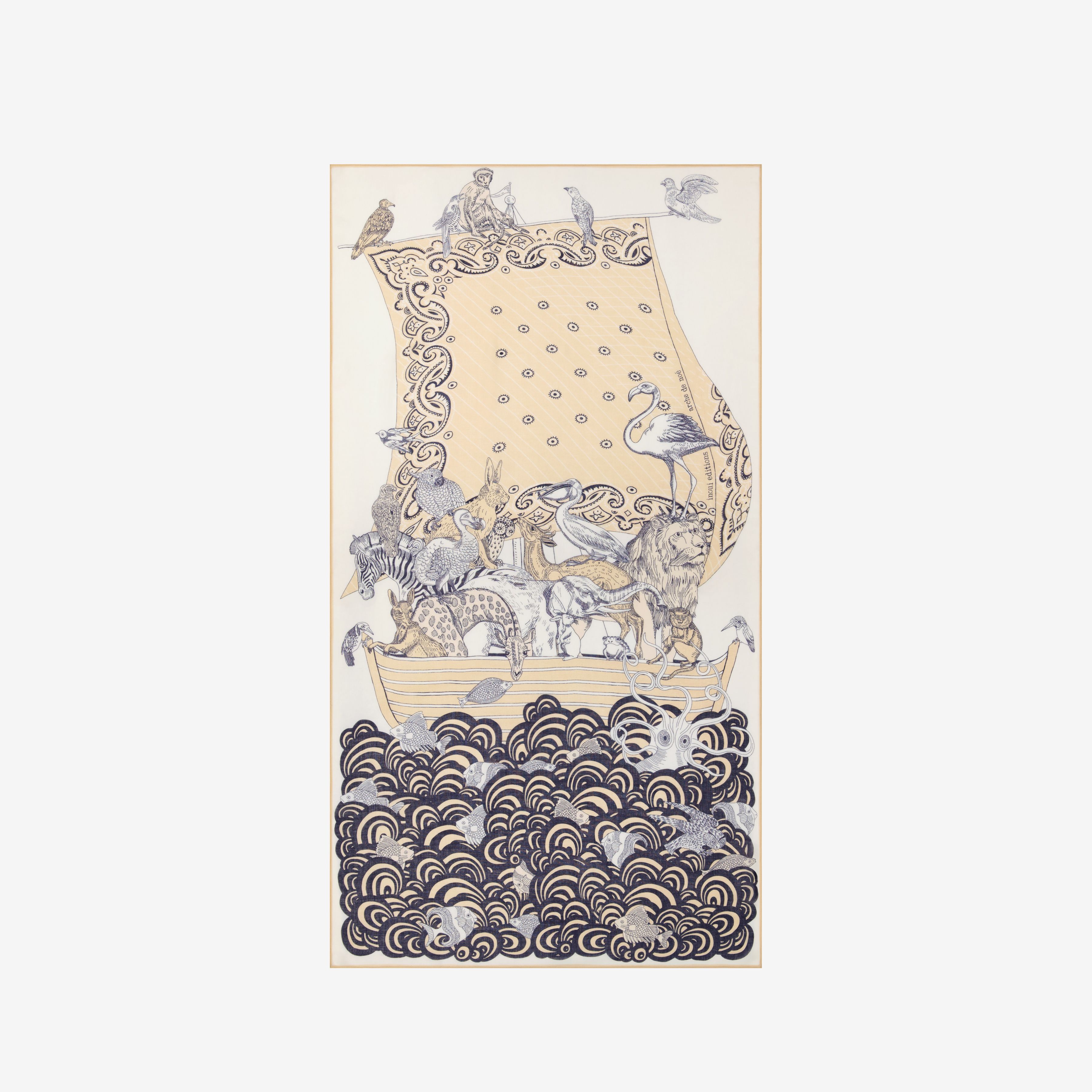 Scarf - 100 - Noe - Beige