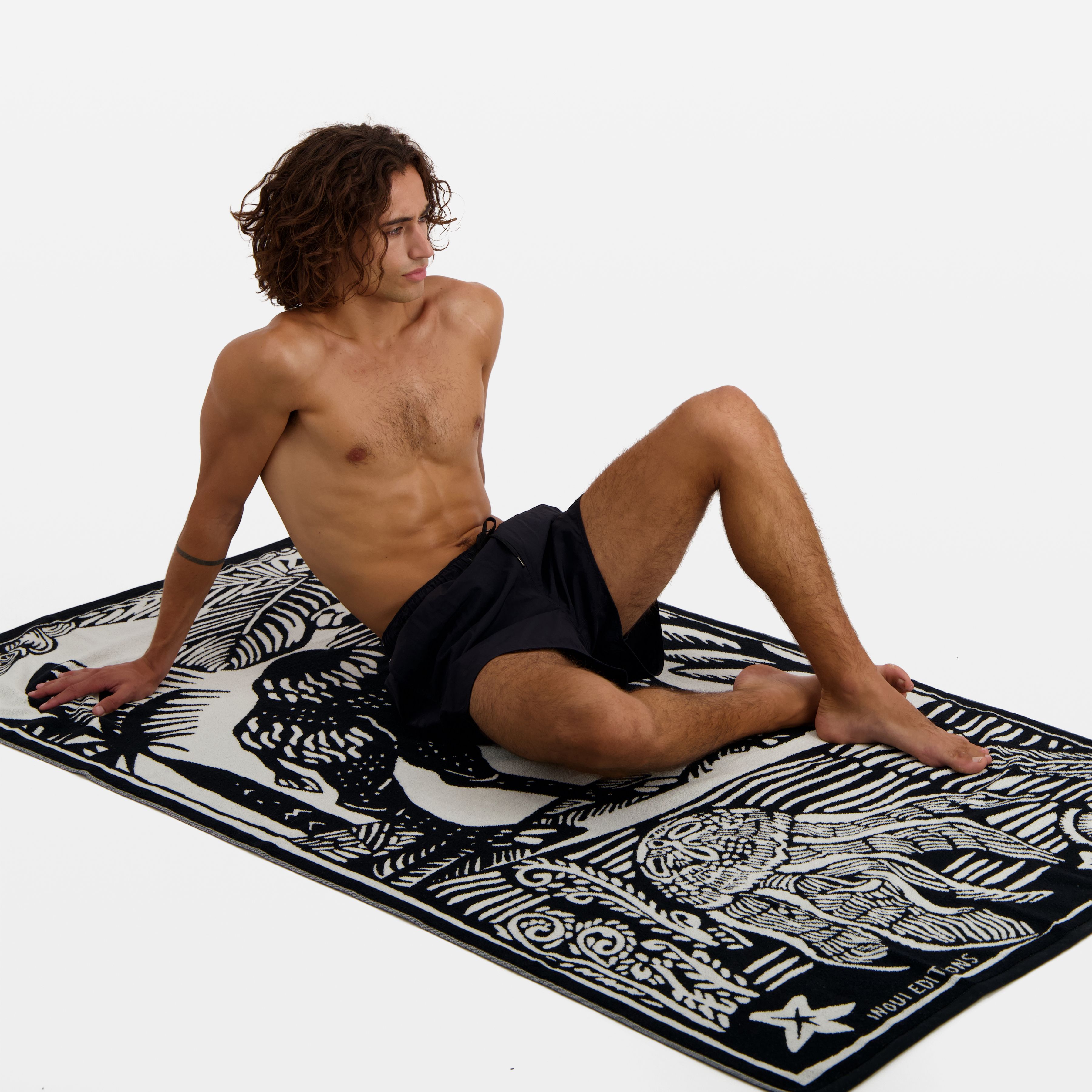 Beach Towel - Dromadaire - White