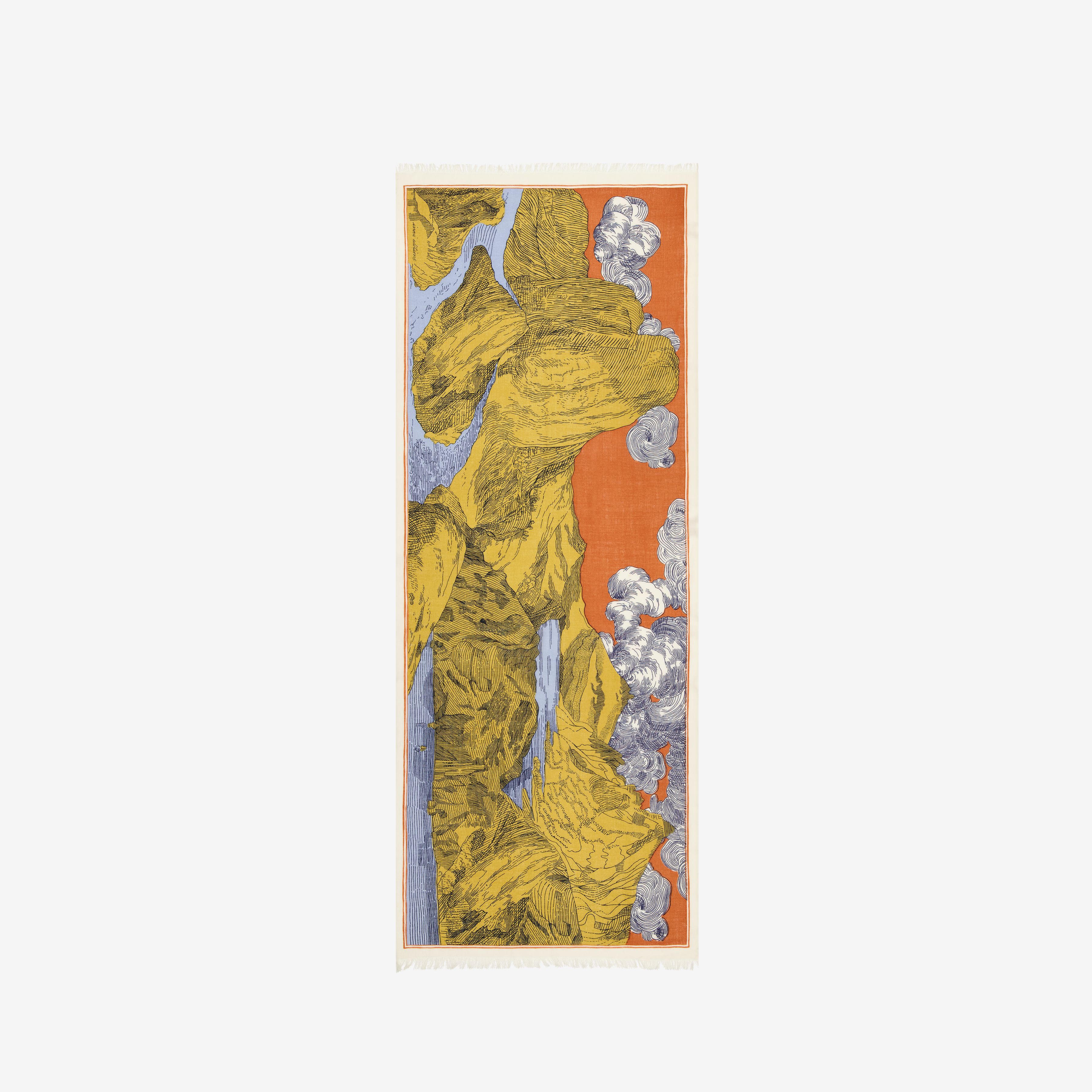 Écharpe 70 - Montana - Orange