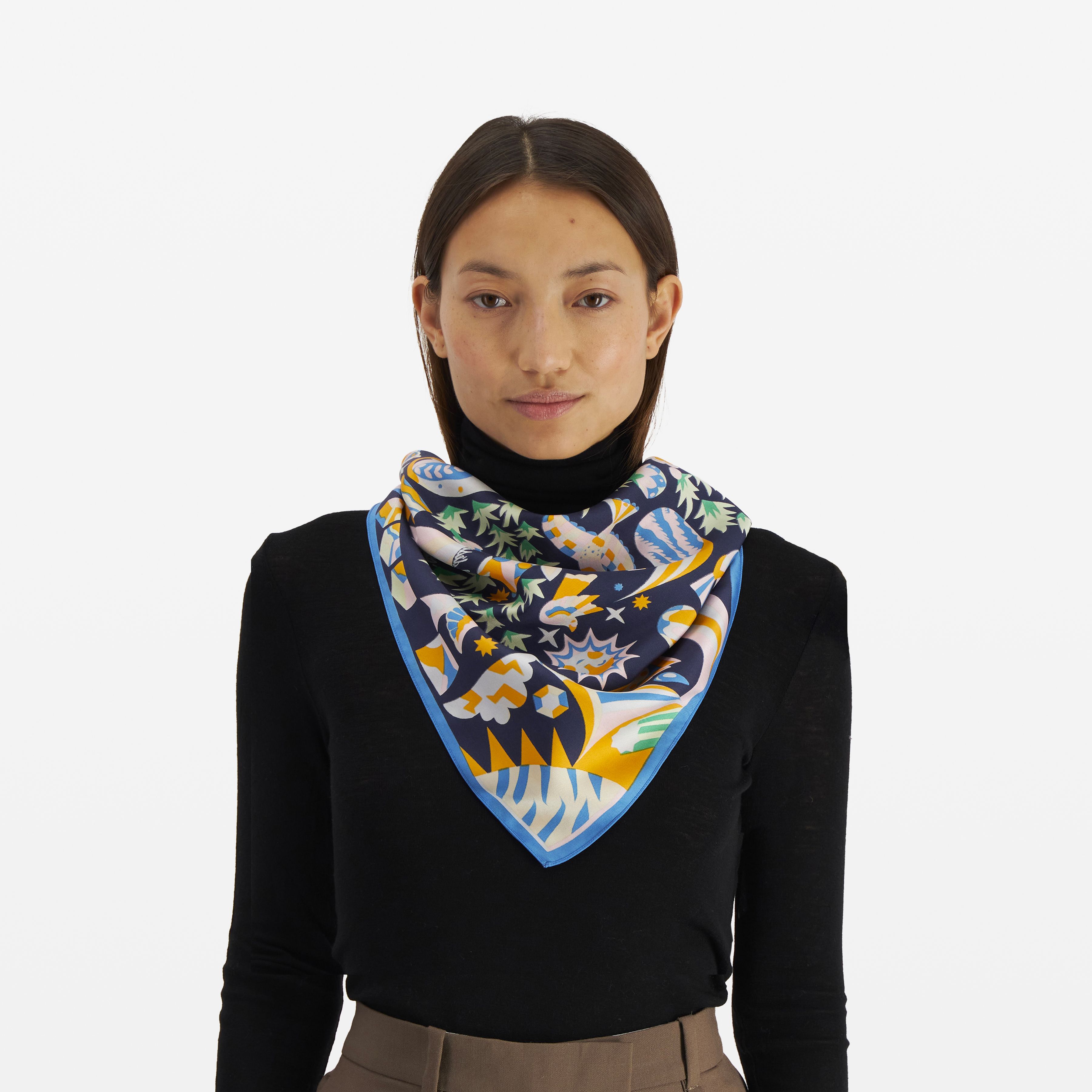 Square 65 - Licorne - Black