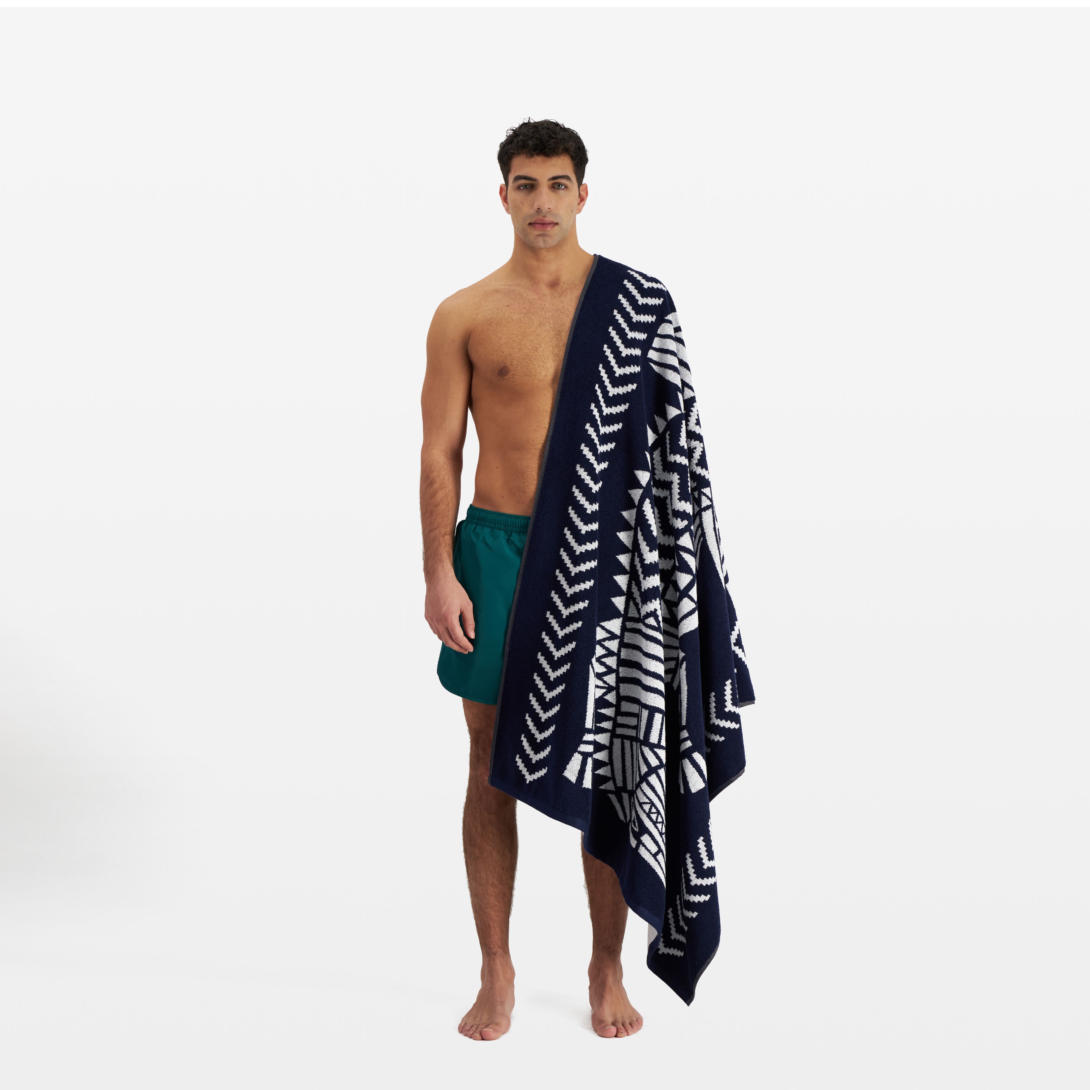 Beach Towel - Attila - Navy