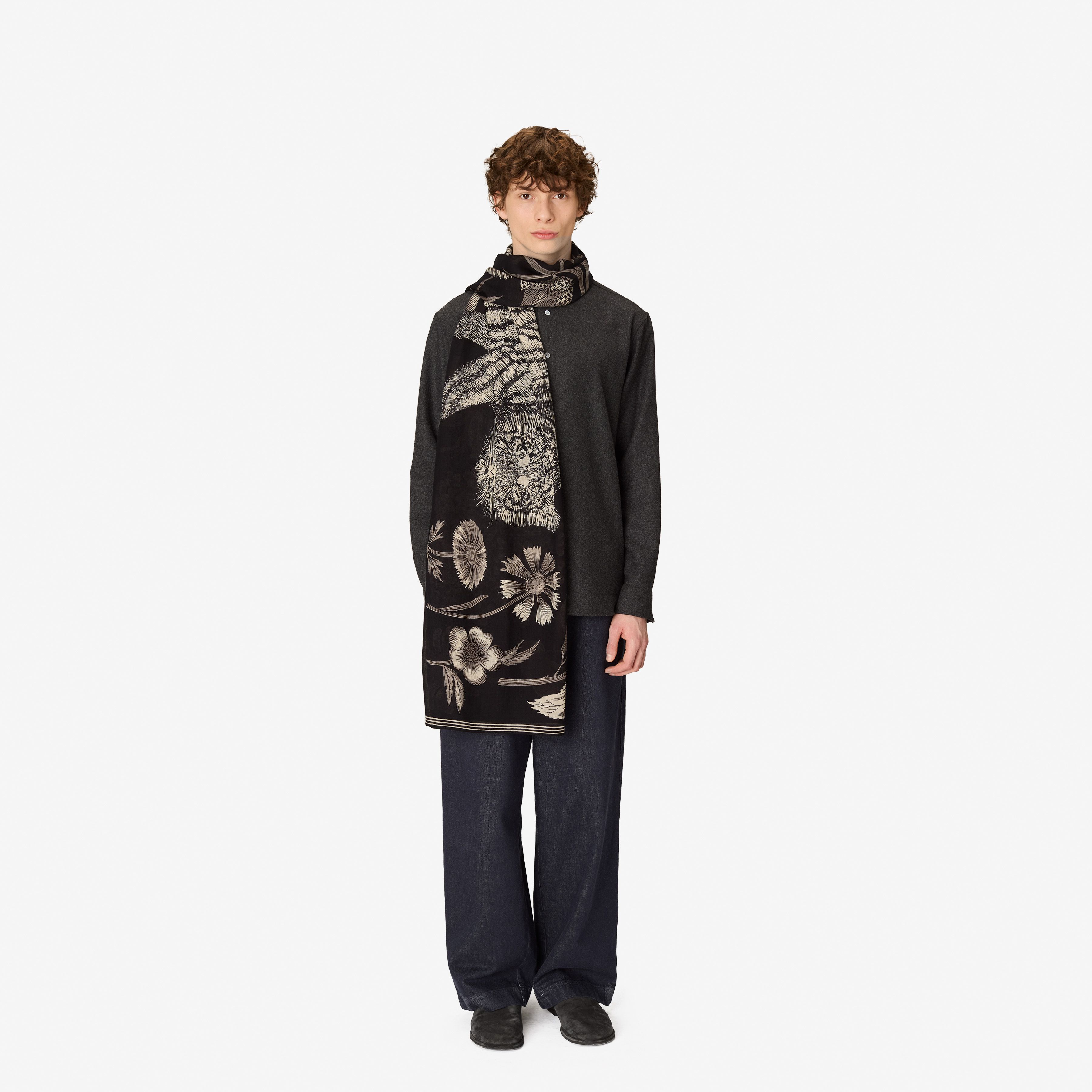 Scarf 80 - Gustav - Black