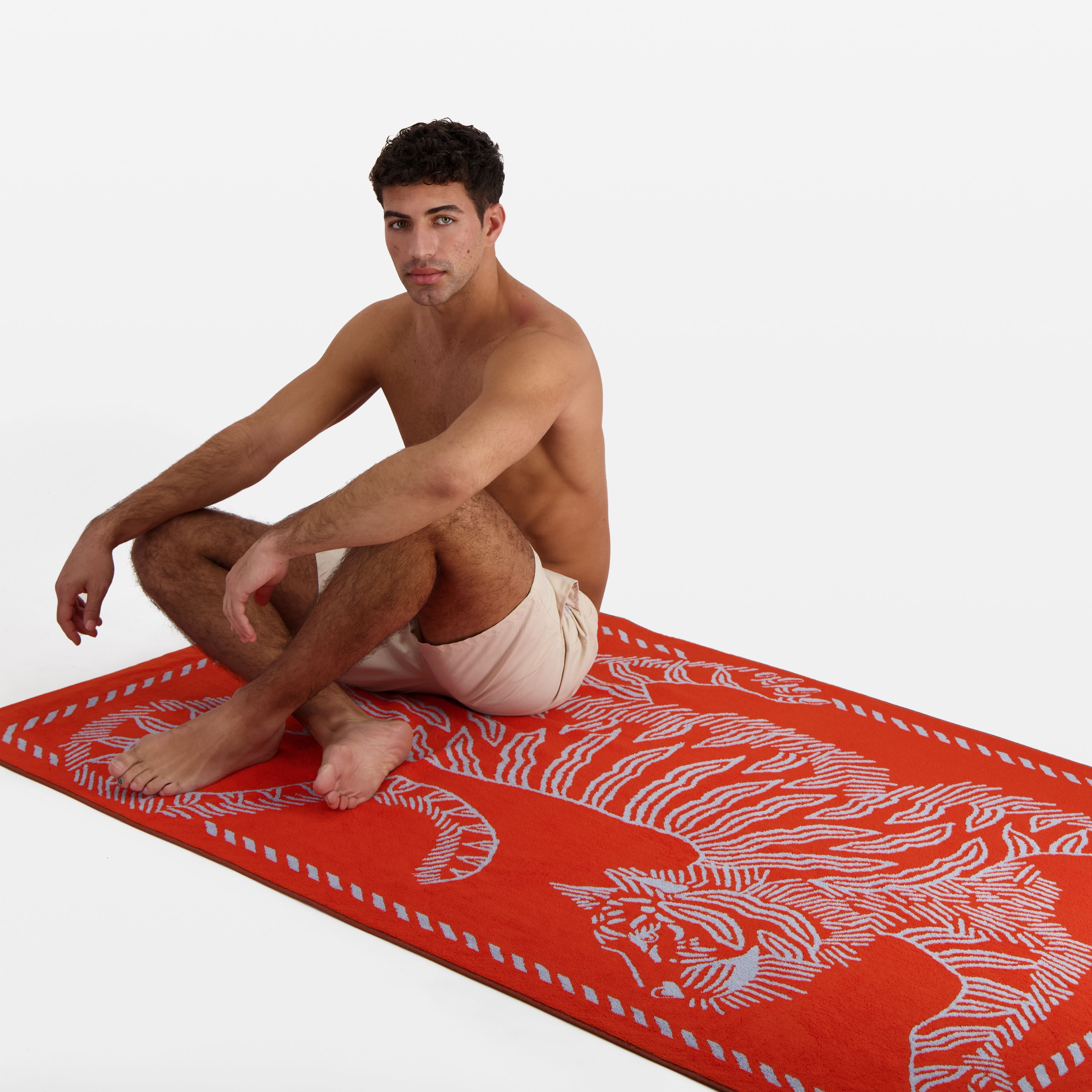 Beach Towel - Mantra - Blue