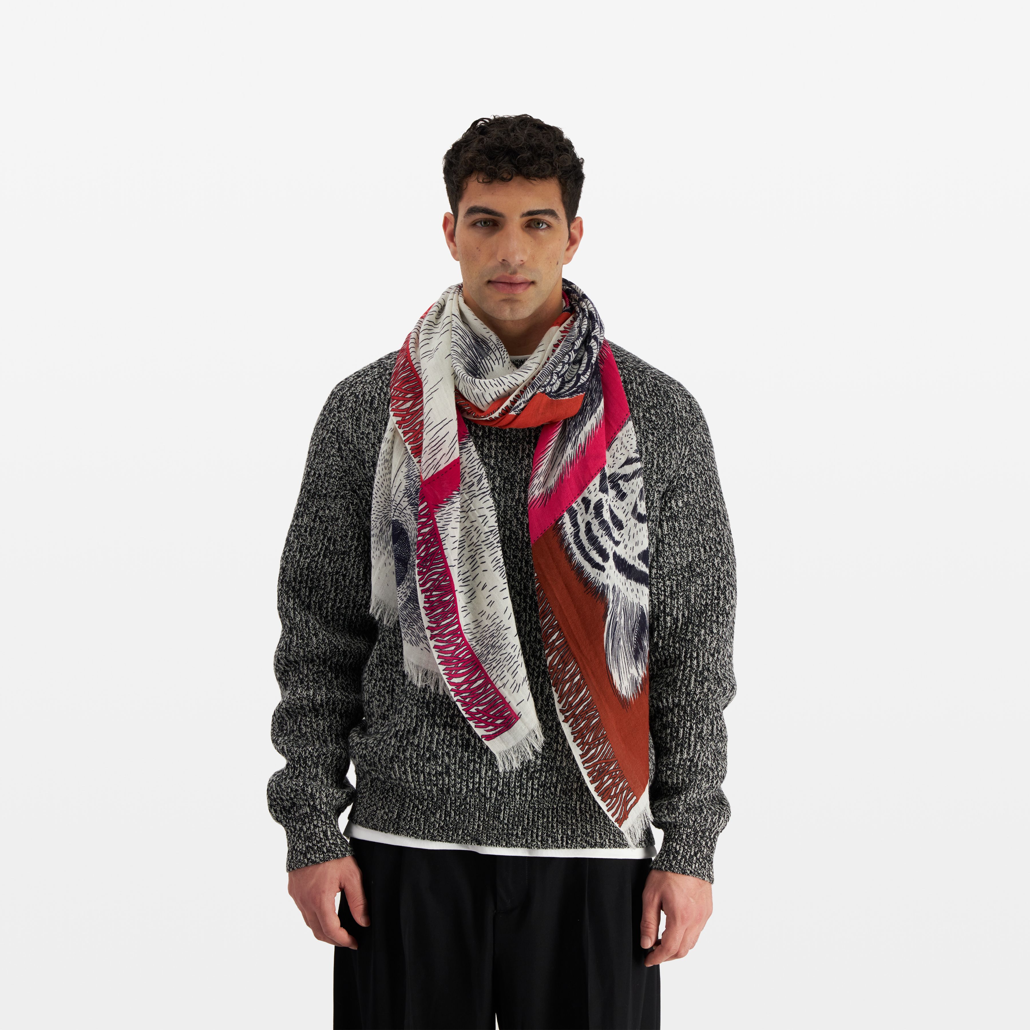 Scarf 70 - Freres - Pink