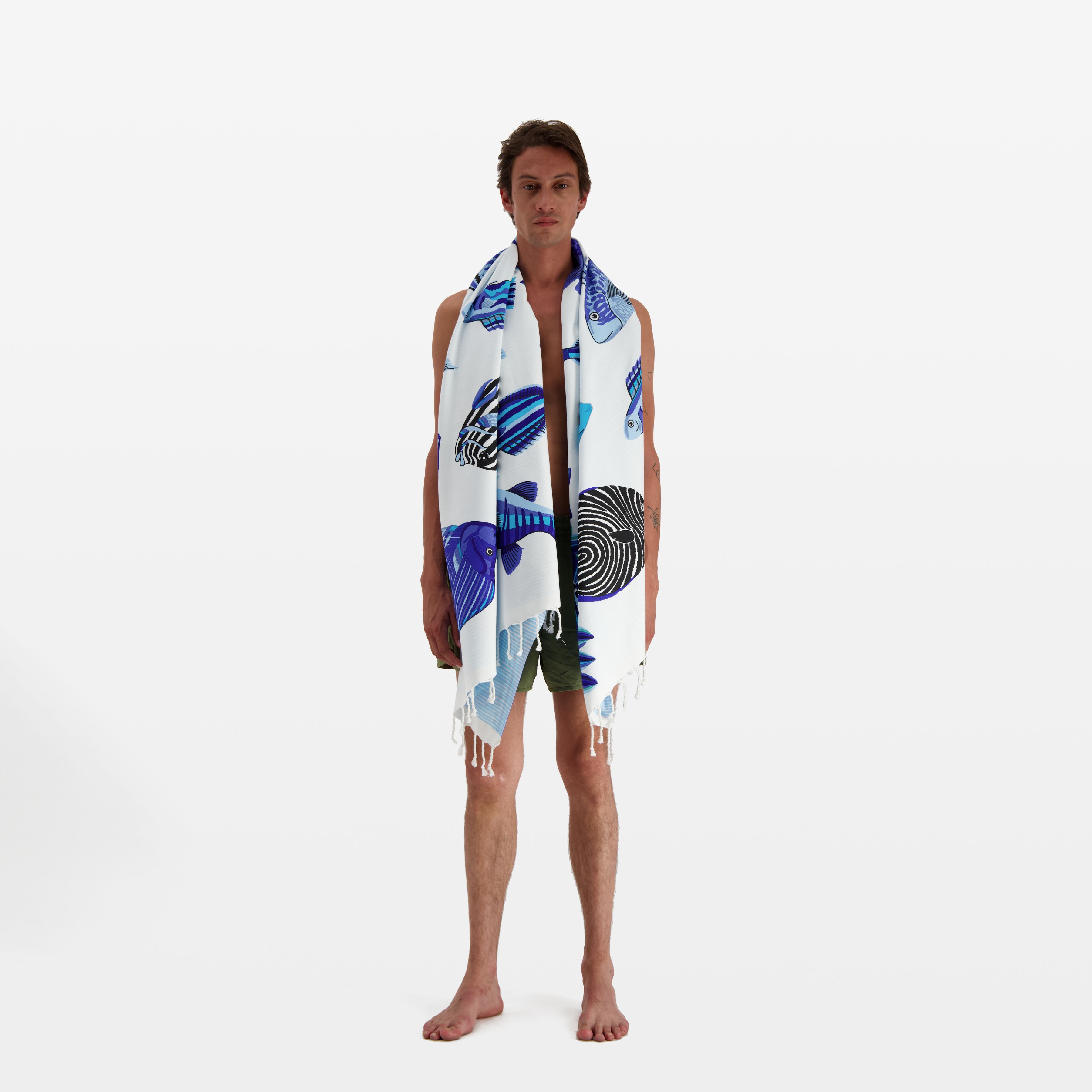 Fouta Towel 100 - Tuba - Blue