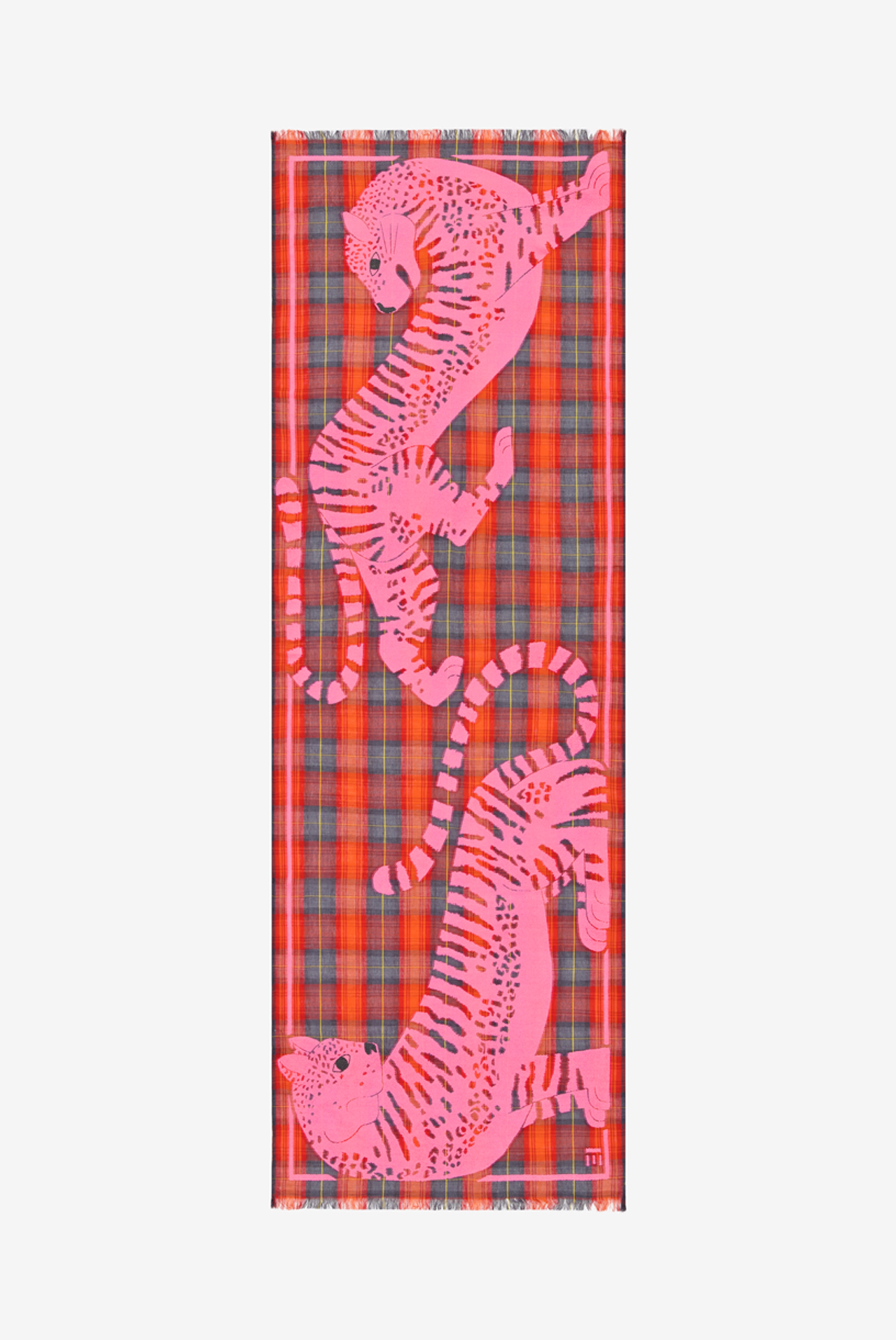 Scarf 70 - 3d - Panteo - Pink